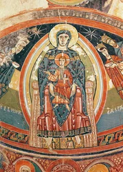 La Virgen y el Niño (detalle)